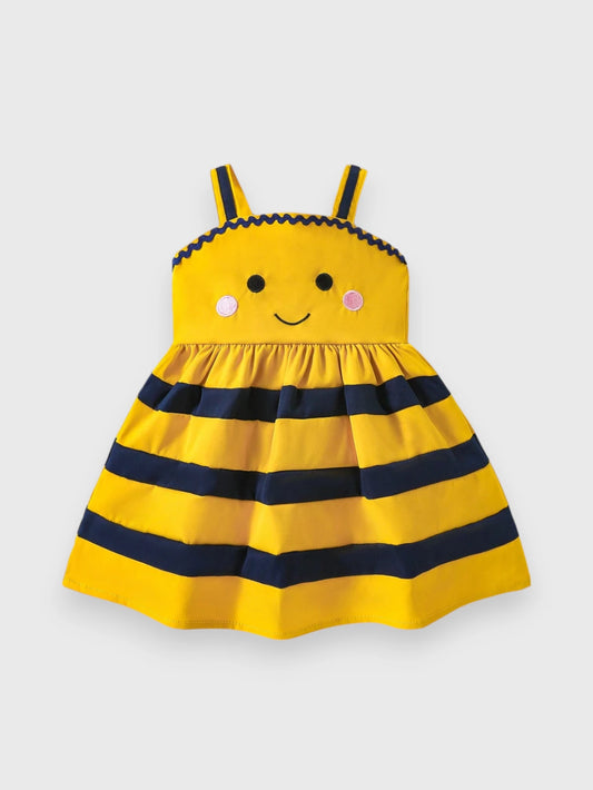 Baby Girl Bumble Bee Cami Dress