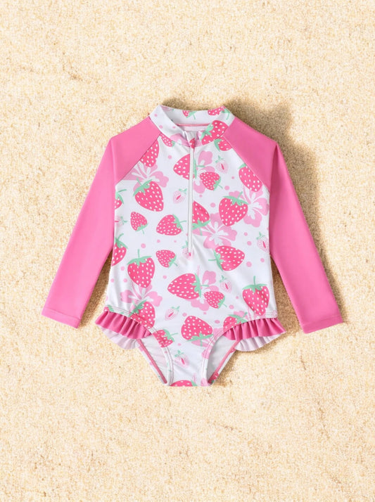 Girls Strawberry Shortcake Swimsuit