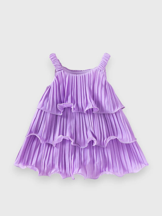 Baby Girl Frilly Pleat Dress