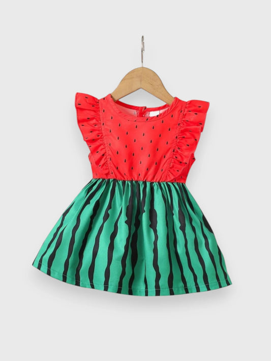 Baby Girl Watermelon Dress