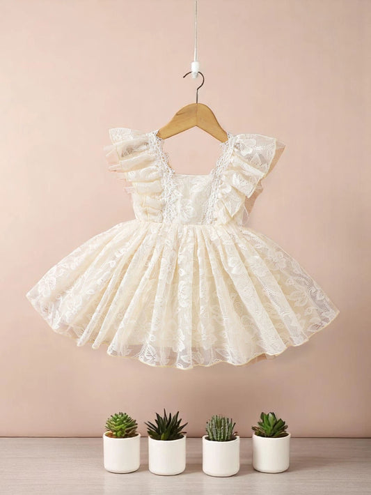 Baby Girl Elegant Ruffle Dress
