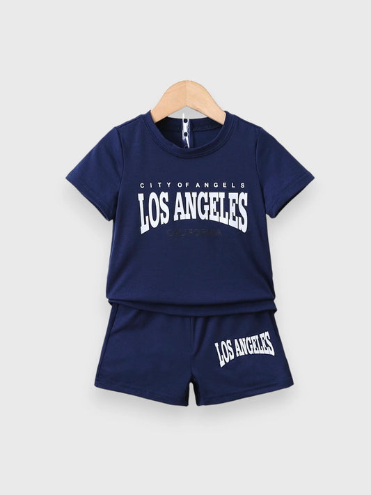 Toddler Boy Los Angeles T-Shirt Set