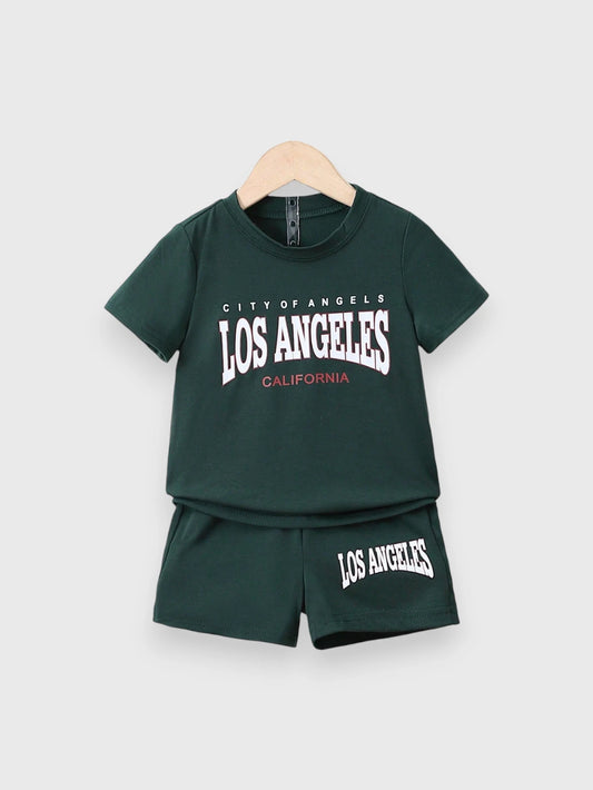 Toddler Boy Los Angeles T-Shirt Set