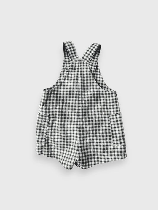 Baby Gingham Plaid Overall