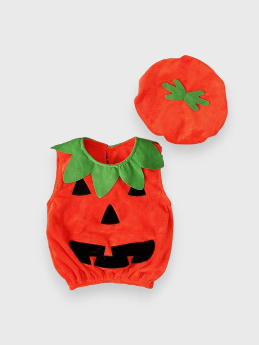 2 Pc Baby Pumpkin Costume with Hat