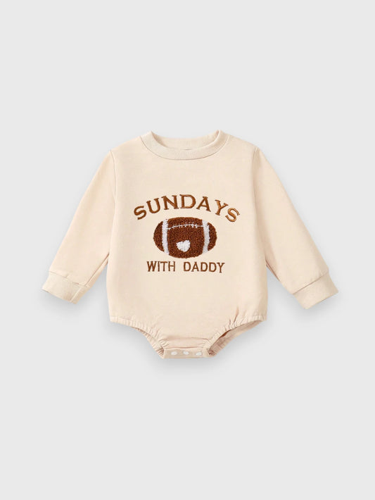 Baby Football with Daddy Bodysuit
