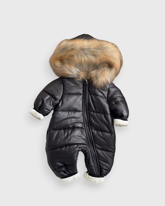 Baby Padded Bomber Jumpsuit Coat