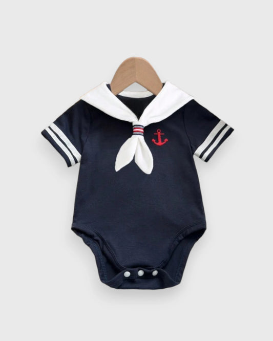 Baby Sailor Theme Bodysuit