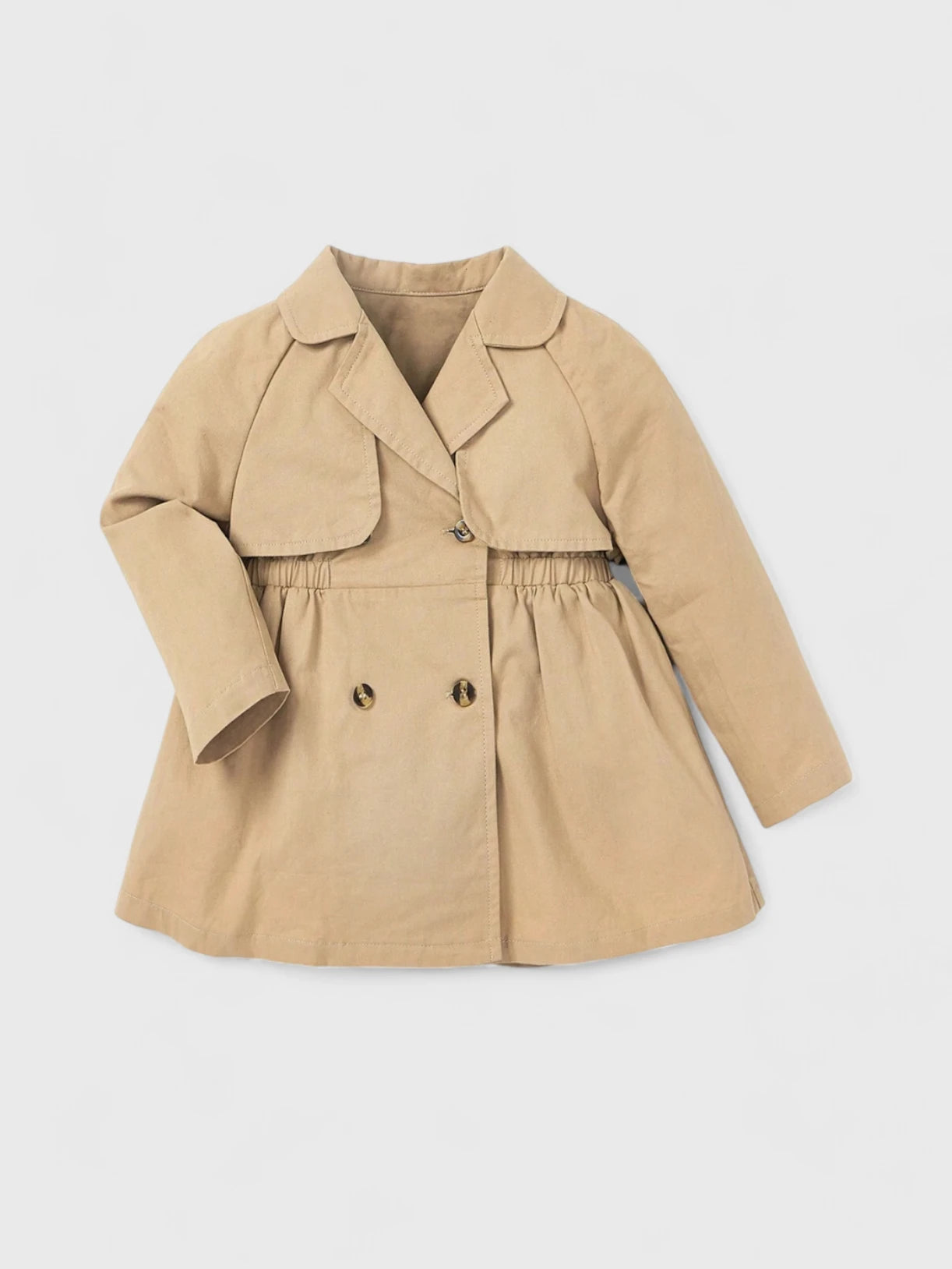 Baby Girl Cinch Waist Trench Coat – Little Good Humans