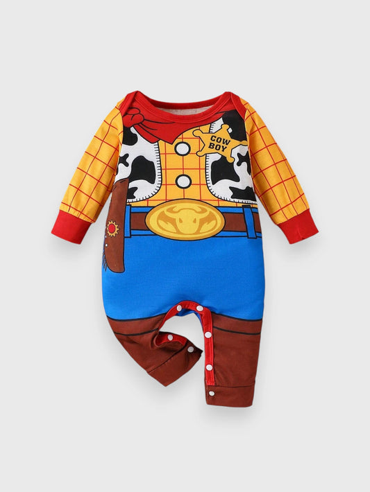Baby Boy Sheriff Romper Costume