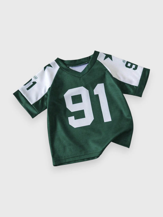 Baby Oversized Retro Jersey Shirt