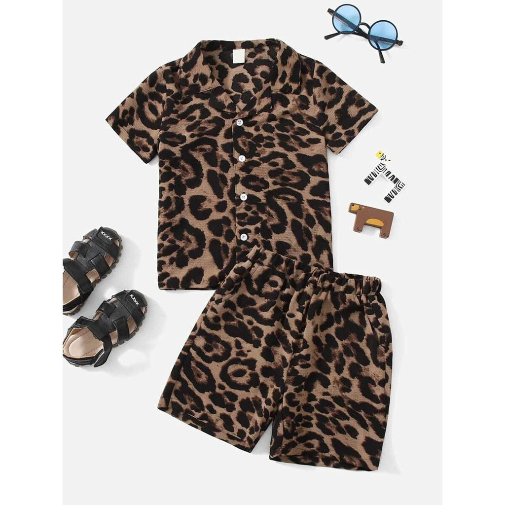 Boys Leopard Nights Eco Short