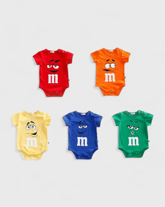 Baby Color Candy Character Bodysuit