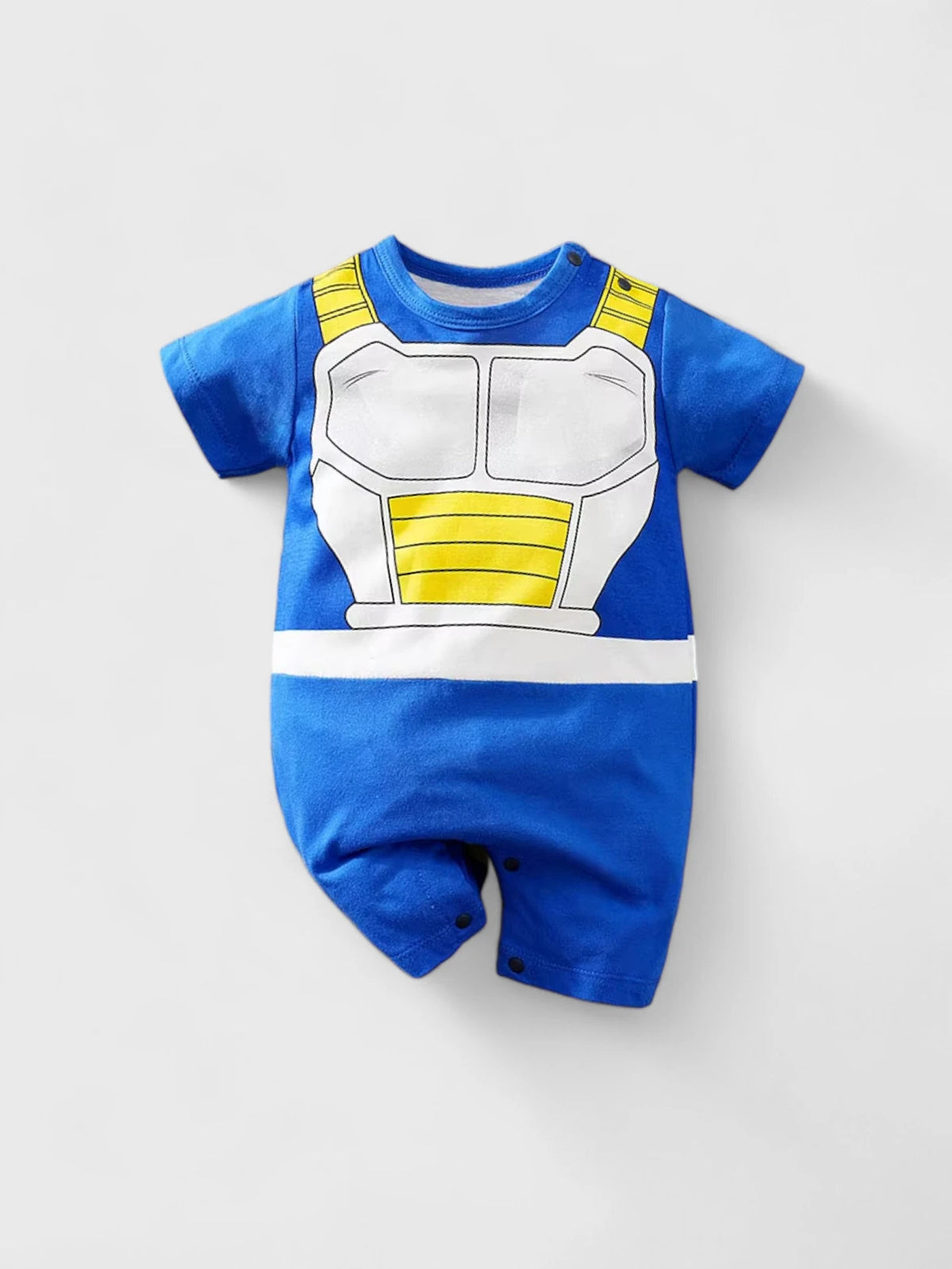 Baby Boy Blue Anime Romper