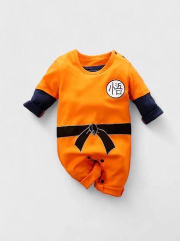 Baby Boy Dragon Ball Anime Romper