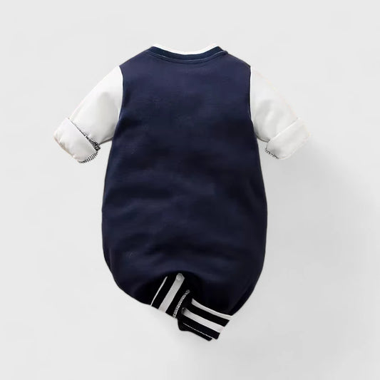 Baby Boy Letterman Varsity Jumpsuit