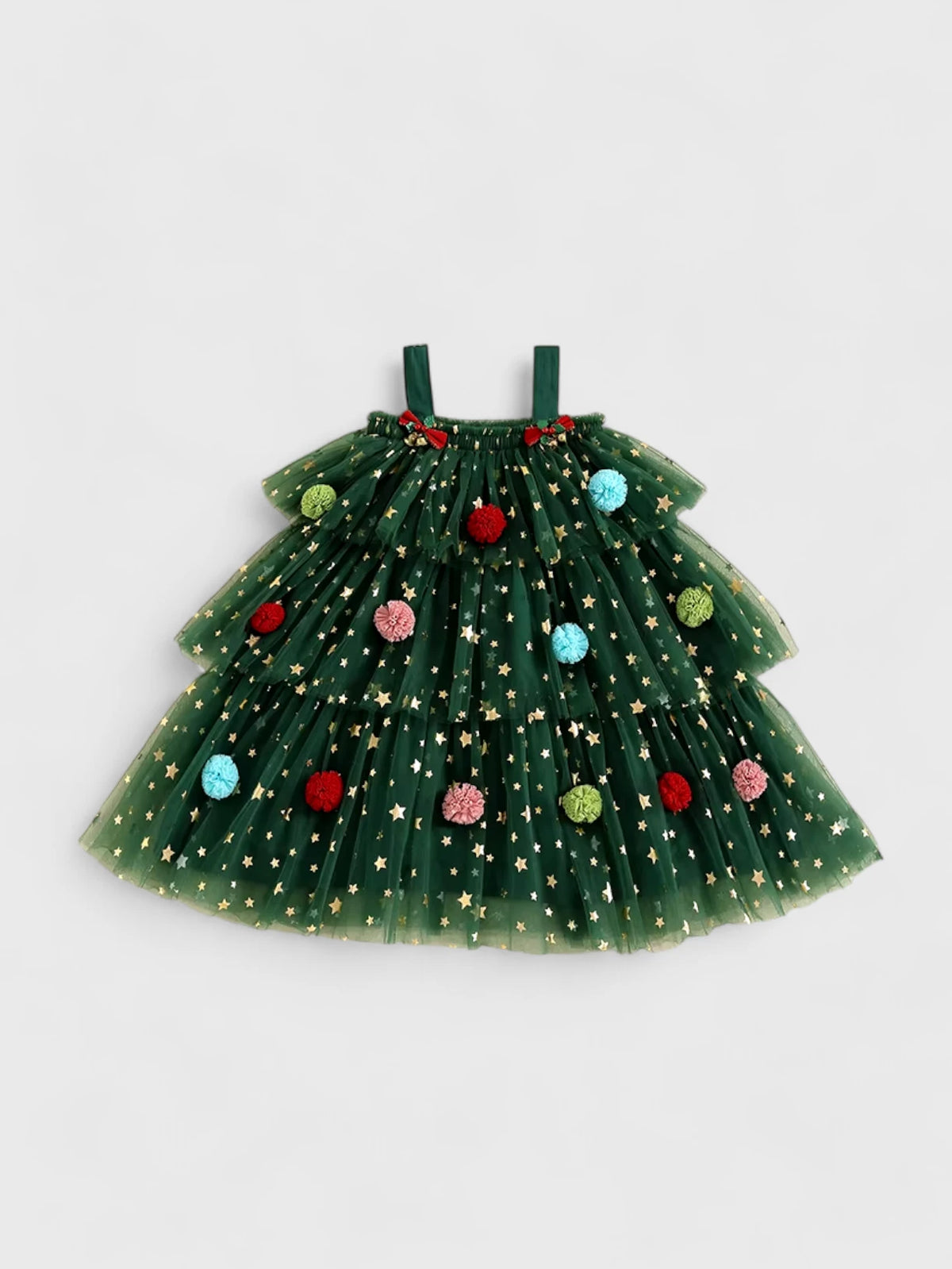 Toddler Christmas Tree Tutu Dress