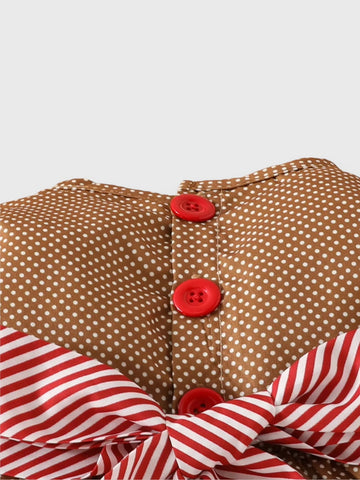 Baby Girl Gingerbread Dress