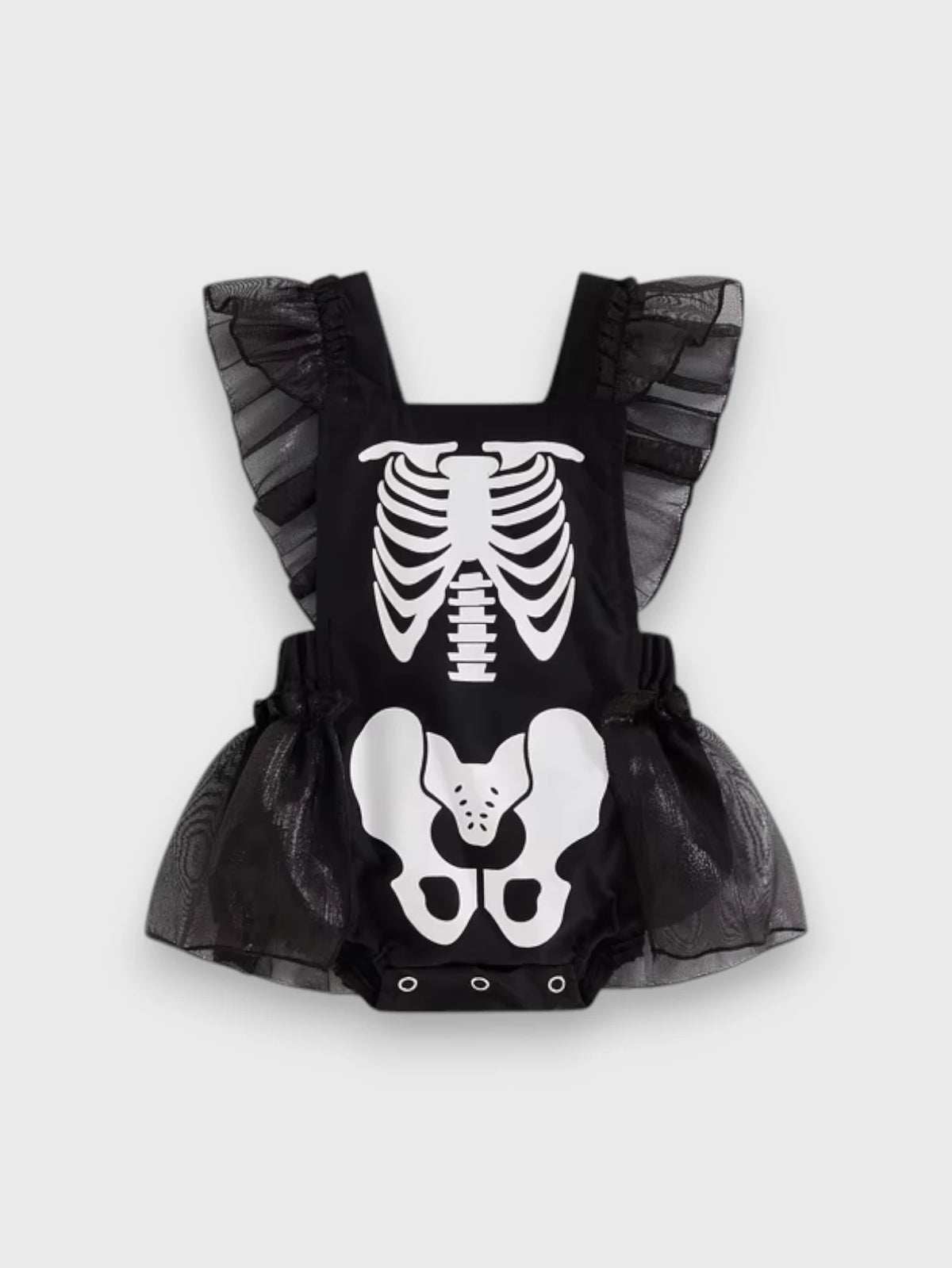 Baby Girl Skeleton Bodysuit Dress