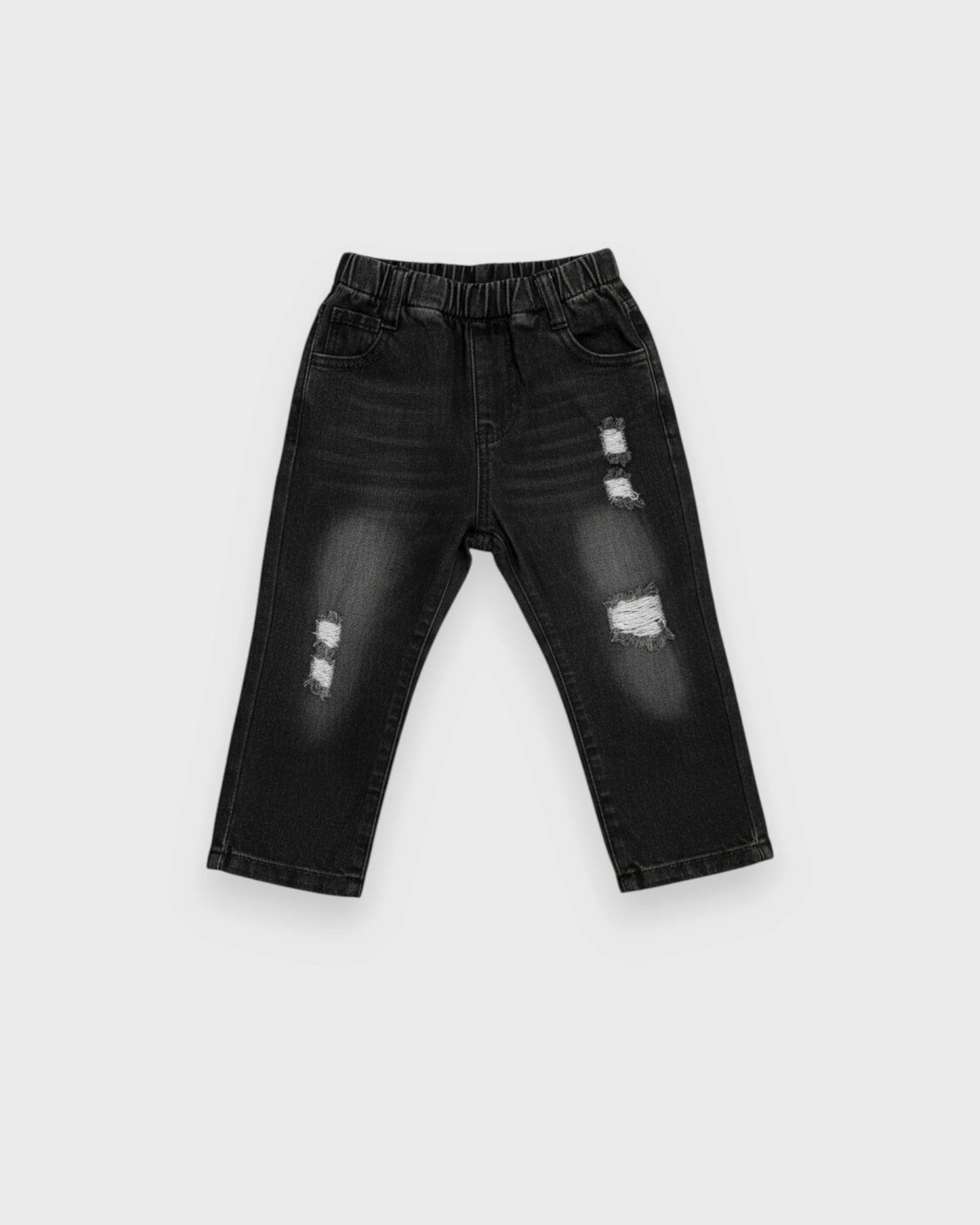 CL-Baby Boy Distressed Black Denim Jeans