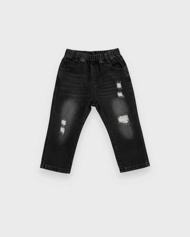 CL-Baby Boy Distressed Black Denim Jeans