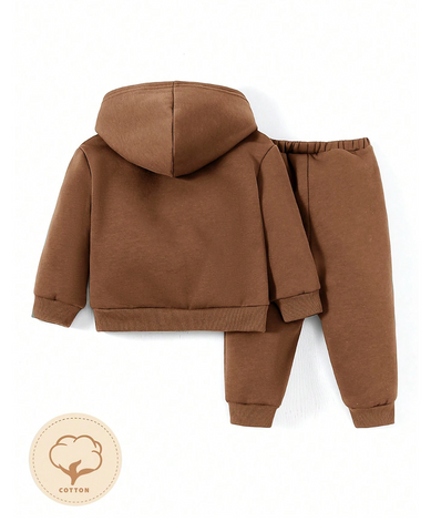 2 Piece Baby "Daddy's Mini" Hoody Sweat shirt and Pant Set