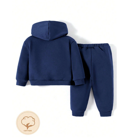 2 Piece Baby "Daddy's Mini" Hoody Sweat shirt and Pant Set