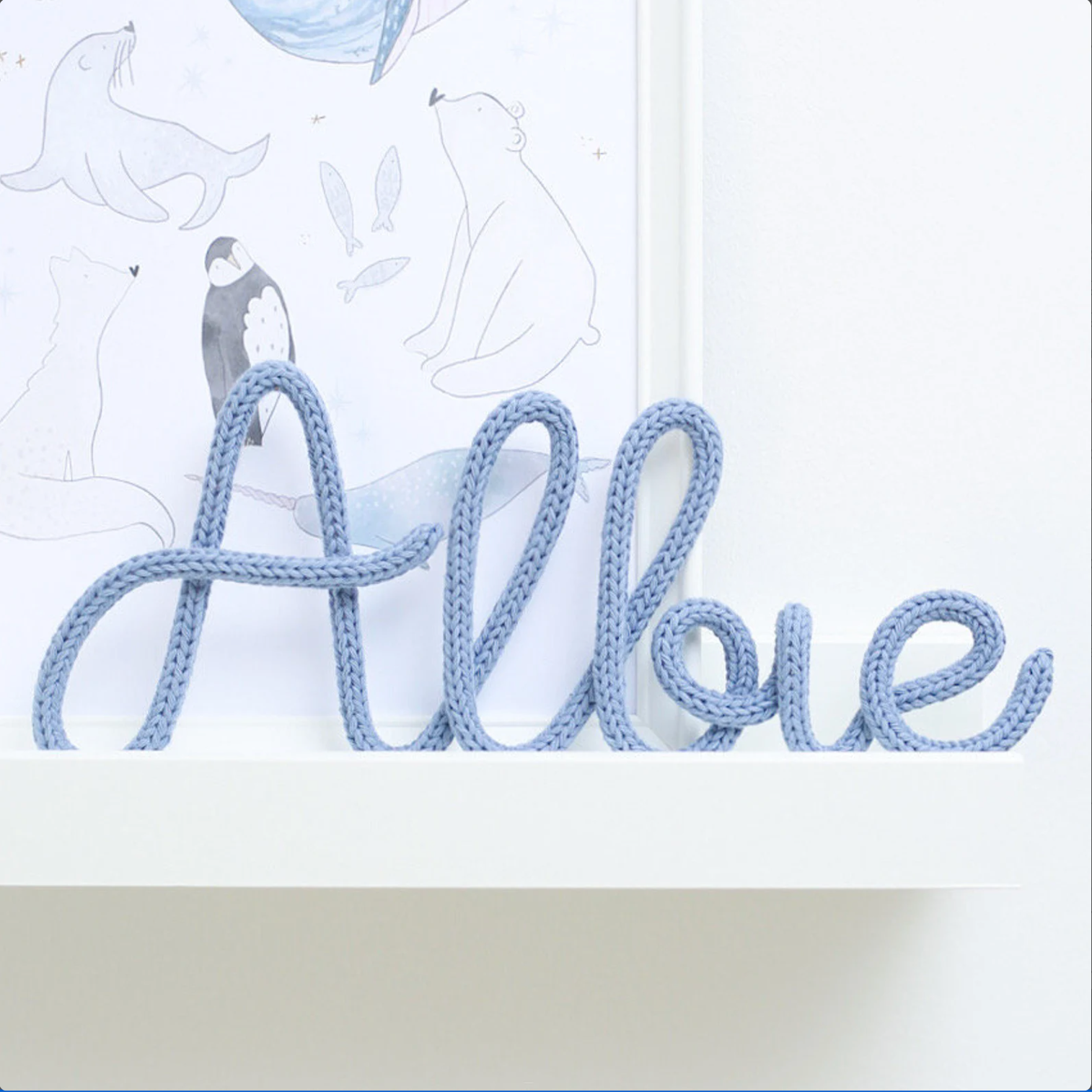 Customized Yarn Wire Name Signs