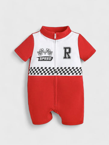 Baby Boy Racer Zip up Costume