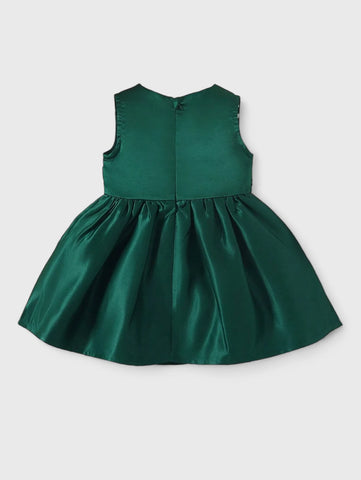 Baby Girl Satin Party Dress