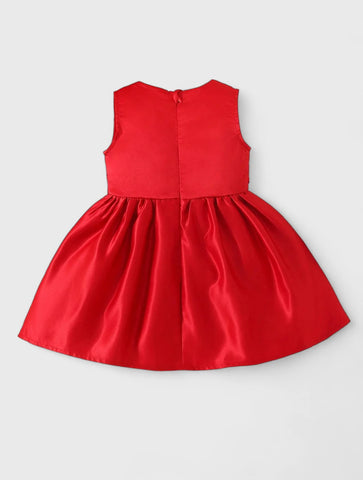 Baby Girl Satin Party Dress