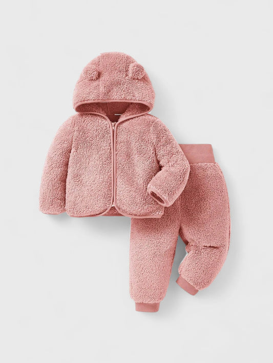 2 Piece Baby Bear Fleece Jacket and Pants