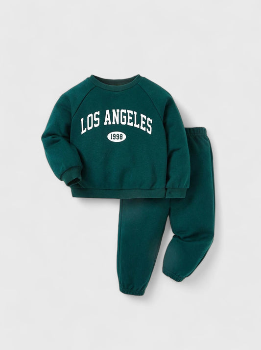 2 Pc Baby Los Angeles Sweat Suit Set