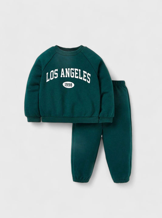 2 Pc Baby Los Angeles Sweat Suit Set