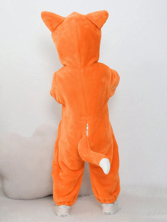 Baby Fox Fleece Jumpsuit