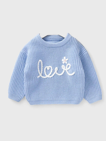 Baby Girls Love Knit Sweater