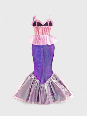 Girls Mermaid Tinsel Dress