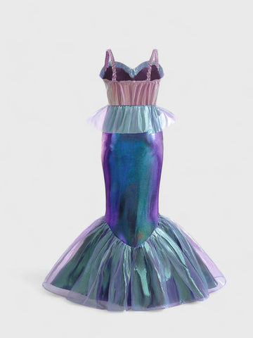 Girls Mermaid Tinsel Dress