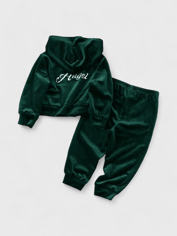 2 Pc Baby Girl Y2K Velvet Set