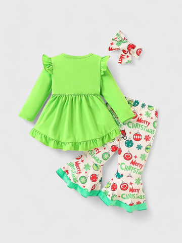 2 Pc Baby Christmas Heart Set