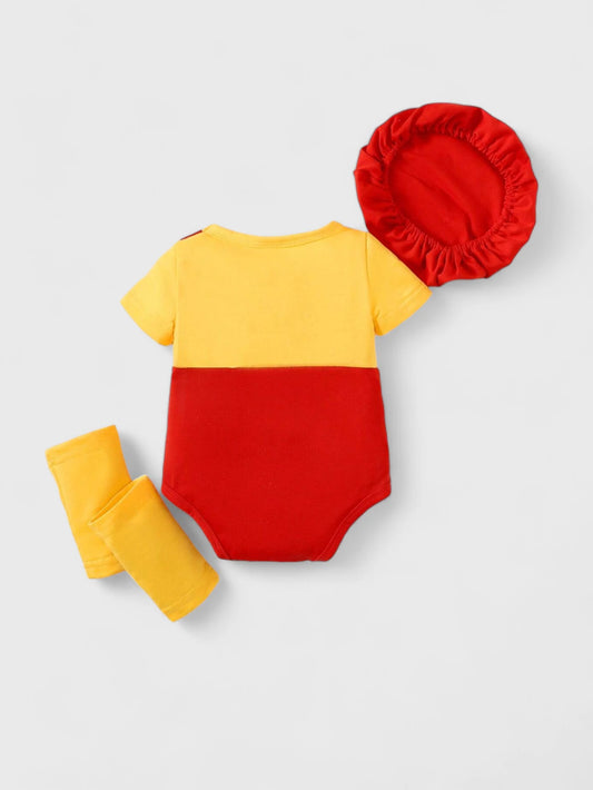 3 Pc Baby French Fries Bodysuit