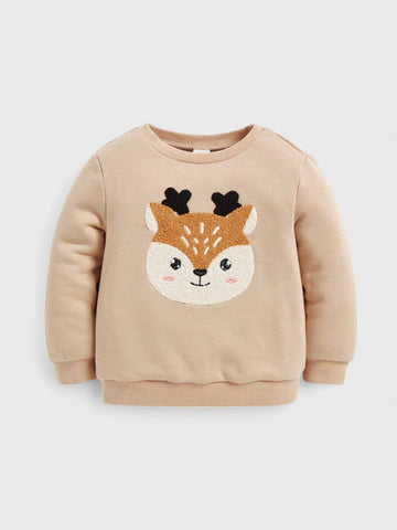 Baby Girl Deer Sweater and Leggings