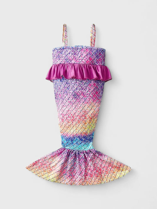 Girl Mermaid Costume Dress