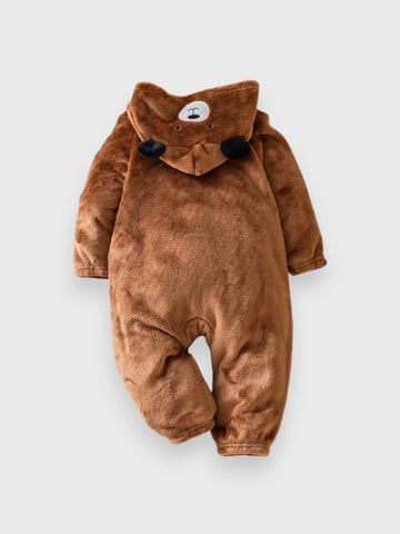 Baby Bear Plush Jumpsuit