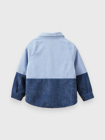 Little Boys Two-Tone Corduroy Shirt