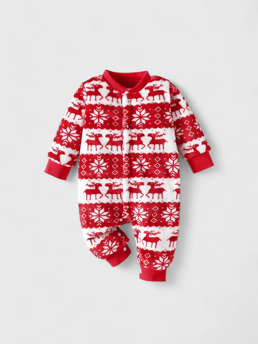 Baby Fair Isle Festive Jumpsuit