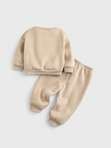 2 Pc Baby LA Crew Neck Sweat Suit