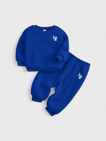 2 Pc Baby LA Crew Neck Sweat Suit