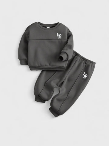 2 Pc Baby LA Crew Neck Sweat Suit