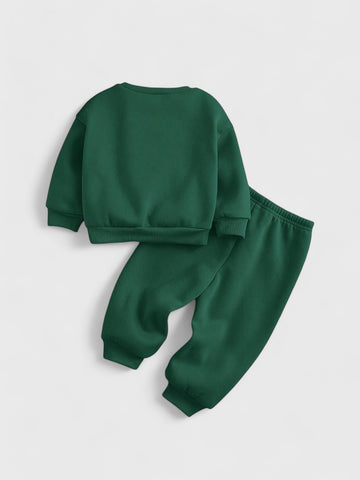 2 Pc Baby LA Crew Neck Sweat Suit